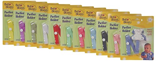 Baby Buddy Bear Pacifier Holder, Pink