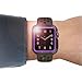 KOBWA For Apple Watch Case With Band 38mm/42mm, Soft Silicone Shock-proof and Shatter-resistant Protective Case With Strap For Apple IWatch Sport Nike Edition Watch Series 1 2 3