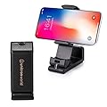 unitron world Cell Phone Stand Phone Holder for Desk Airplane Flight Adjustable Portable Phone Stand for Bed Compatible with iPhone 11 Pro X XS MAX XR 8 7 6 Android Phone Pixel Samsung Galaxy Note