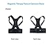 Magnetic Therapy Posture Support Back Brace -FDA Approved Medical Grade Adjustable Posture Corrector Brace Shoulder Back Support Belt- Relieves Neck, Back and Spine Pain (XL)
