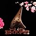 Aovoa Professional 12 Hole Ocarina Ceramic Alto C Ocarina (Brown)