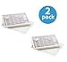Darice 45-Piece Elizabeth Ward Bead Storage Solutions Assorted Storage Tray 2 set