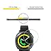 Orzero (3 Pack) For Samsung Gear Sport, Gear S2 Smart Watch (upgraded version) Tempered Glass Screen Protector, 2.5D Arc Edges 9 Hardness HD Anti-Scratch (Lifetime Replacement)
