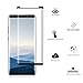 Galaxy Note 8 Glass Screen Protector,Auideas [Case Friendly] 3D Curved Tempered Glass Screen Protector For Samsung Galaxy Note 8 Black.