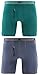adidas Men's Relaxed Performance Stretch Cotton Boxer Brief Underwear (2-Pack), Onix Mystery Green, X-LARGE