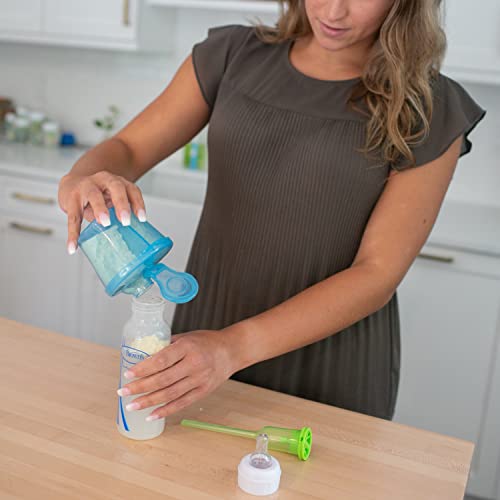 Dr. Brown's Baby Formula Dispenser with SnapOn Lid for OntheGo Feedings,Milk Powder Dispenser