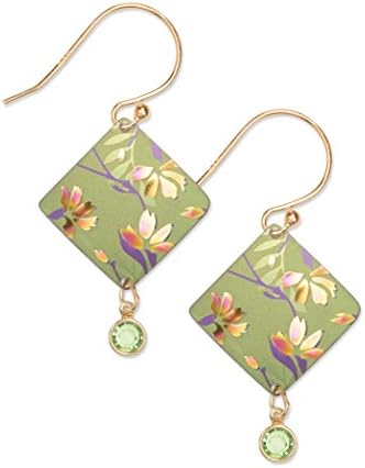 Holly Yashi Garden Sonnet Earrings, Swarovski Crystal, Hypoallergenic Jewelry, Made in California