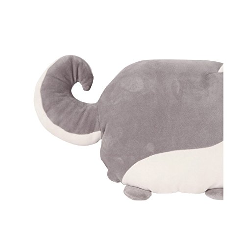 Miniso Very Soft Husky Hugging Pillow Plush Stuffed Animals Gray 16.9