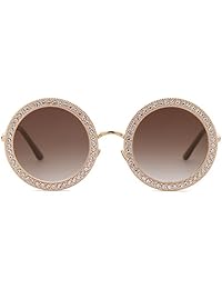 SOJOS SJ1095 SJ1090 - Gafas de sol redondas con cristales de imitación para mujer