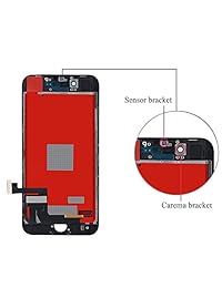 Para iPhone 8 Plus 5.5" Pantalla LCD Reemplazo Pantalla Pantalla táctil Digitalizador Montaje + Herramientas de Reparación, Compatible con Modelo A1864, A1897, A1898, Negro