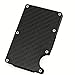 Veanic ZH-101 Slim Carbon Fiber Credit Card Holder Minimalist Business Card ID Holder RFID Blocking Front Pocket Wallet Money Clip