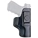 DeSantis Insider Gun Holster, Heavy-Duty Spring Steel Clip, Unmolded Leather Holster, Fits GLOCK 19/23/36, SPRINGFIELD XD, SIG P320, RUGER H&K VP9, TAURUS G3, FN 509, etc, Unisex Glock Holster, Black