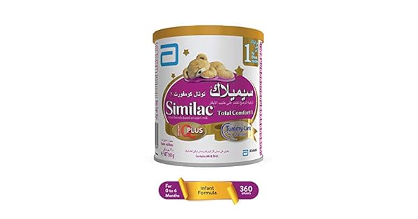 Similac Total Comfort 1 Infant Formula Milk 360g Tin Cabn000133