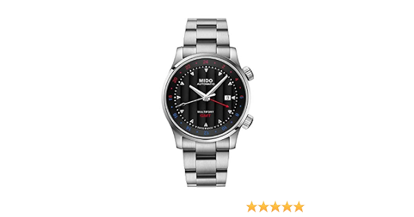 MIDO MULTIFORT GMT M005.929.11.051.00 : Mido: Amazon.es: Relojes