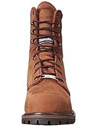 AdTec Super Logger Botas de acero para hombre, 9.0 in