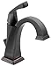 Delta Faucet Dryden Single-Handle Bathroom Faucet with Diamond Seal Technology and Metal Drain Assembly, Venetian Bronze 551-RB-DST