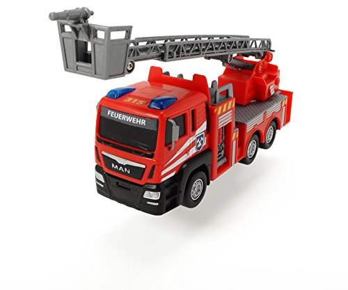Dickie Toys 203712008 - MAN Fire Engine, Feuerwehrauto, 17 cm (Assorted) – Bild 3