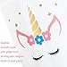 MISS FANTASY Unicorn Cups Unicorn Party Favors Supplies Unicorn Cups for Kids Unicorn Birthday Keepsake Cups for Girls Magic Unicorn Party Plastic Cups 12 OZ White(Pack of 12)