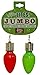 Christmas Accessory - Lotsa Lights Jumbo Flashing Light Bulb Earrings