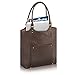 Solo New York Chambers 16 Inch Premium Leather Laptop Bucket Tote, Espresso