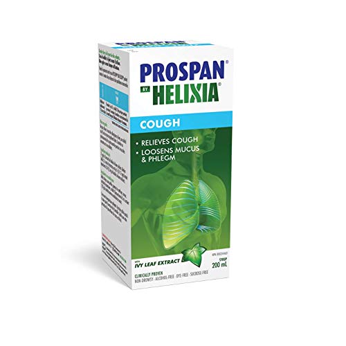 Prospan by Helixia Natural Cough Syrup for Adults, 200 ML in Kuwait Whizz