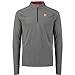 Scuderia Ferrari Formula 1 Men's Gray Long Sleeve 1/2 Zip Midlayer Shirt