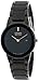 Citizen Women's GA1055-57F Eco-Drive "Axiom" Black Stainless Steel Watch