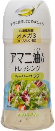 Amazon アマニ油入り ドレッシング シーザーサラダ ６セット 日本製粉 亜麻仁油