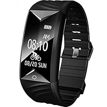 Willful Pulsera Actividad con Pulsómetro, Pulsera Inteligente para Deporte, Reloj Inteligente Impermeable IP67,Pulsómetro,Notificación de Mensajes, Monitor de Sueño, para Hombres Mujeres Niños