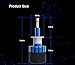 H1 Headlight LED Bulb Conversion Kit 4-side Patch Led Headlight Bulb, 8000 Lumens Bright, 6000K Pure White, 50000 Hours Heavy Duty 2-Year Warranty