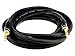Monoprice 1/4-Inch TRS Male to Male Cable - 15 Feet - Black, 16AWG, Gold Plated - Premier Series