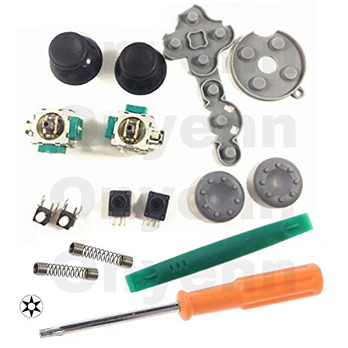 image for Onyehn 2-Pack 3D Analog Joystick Thumb Sticks Sensor Replacement for M