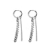 Kpop Earrings JINMIN style Chain Pendant Earrings 1 Pair