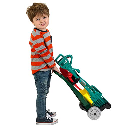 Theo Klein 2751 Bosch Garden 7-Piece Garden Trolley I Set with Garden Tools for Children I Toys for Children Aged 3 and… – Bild 8