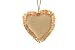 Firefly Craft Rustic Burlap Heart Ornaments, Package of 12