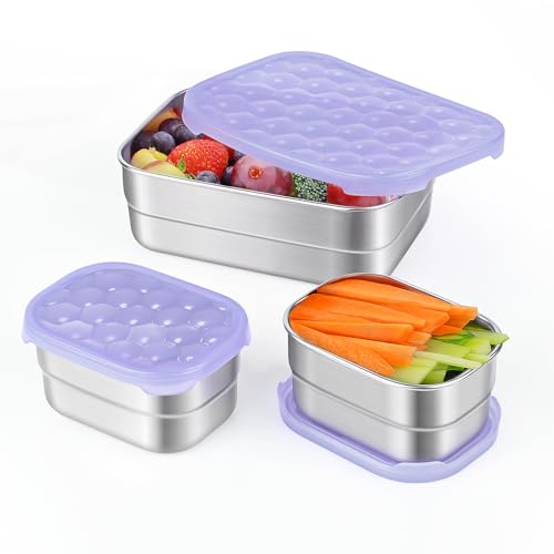 Tanjiae Small Stainless Steel Lunch Containers