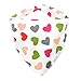 Jack Jill Baby 100% Organic Cotton Absorbent Bandana Drool Bibs (5-pack Girls A)