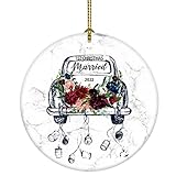 1st First Christmas Married Ornament First