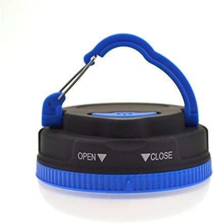 Wdnbo Portable Camping Tent Lantern,Portable LED Hand Lamp Night Light Emergency Torch, suitable for Hiking,fishing,sailing,hunting,repairing,outages and Any Emergencies. (blue)