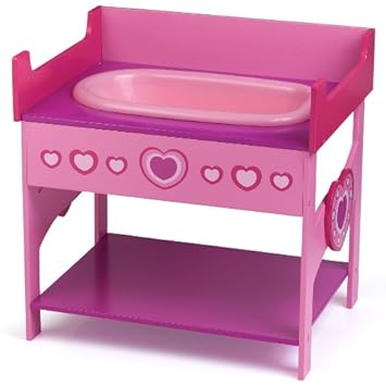 Dolls World 016-08614 Bad und Wickelkommode