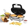 Giles-Posner-EK4082G-Non-Stick-Deep-Fill-Pie-Maker-900-W-Bake-Authentic-British-Pies-Easy-to-Clean-Lock-Latch-Design-Silver Giles & Posner EK4082G Double Deep-Fill Non-Stick Pie Maker, Electric XL Twin Pie Machine, Makes Pies 9cm in Diameter…