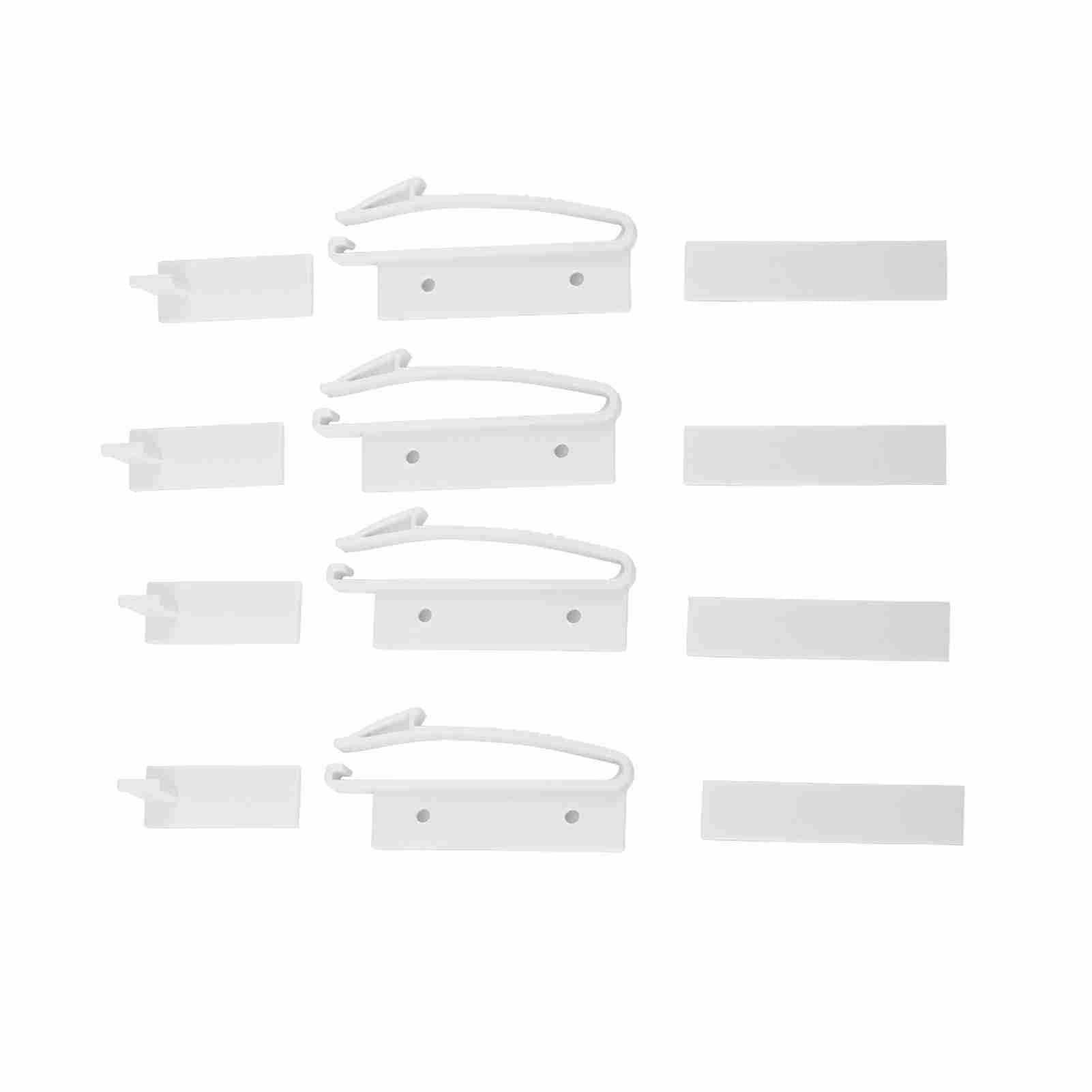 Hztyyier 4 PCS Invisible Safety Multi-Purpose Baby Infant Safety Drawers Lock Door Safety LockBaby Safety Drawer Lock for Child Kids Safety Gate Safety Guardrail