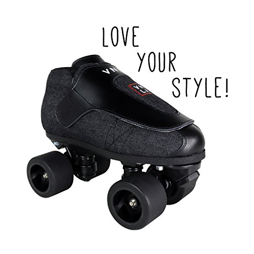 VNLA Junior Stealth Jam Skates for Men and Women Indoor Unisex Roller
