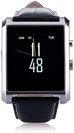 Smartwatch for iPhone and Android, Vcall Bluetooth Smart Watch Wristwatch Waterproof Anti-Dropping with IPS Touch Screen HD Display Compatible with iPhone iOS/Android Smartphones - Silver