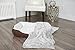 Pet Blanket for Large Small Dogs and Cats - Solid Plush Flannel Silky Soft Fleece - 55