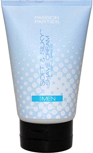 Passion Parties Soft &amp; Silky Shave Cream for Men, 4 Fl.Oz Blissful Breeze