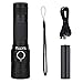 TATTU U1 UV Flashlight Rechargeable 395nm Black Light Torch Blacklight 5W Ultraviolet LED Lamp with Micro USB Charging Cable