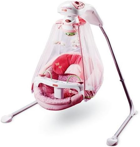 columpio fisher price rosa