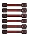 Child Safety Locks | Pairs with Dark Wood | Deluxe: Extra 3M Adhesive | Cocao Brown 6 Pack