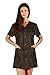 Ladybird Line Women’s Pro Salon Jacket Stylish Coat Bleach Resistant and Water Resistant Black Size - Large